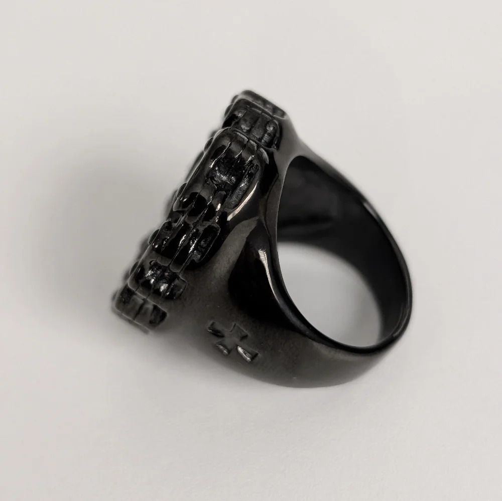 Black Skull Ring